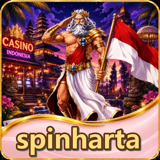 Cuplikan layar beranda aplikasi spinharta di ponsel Android